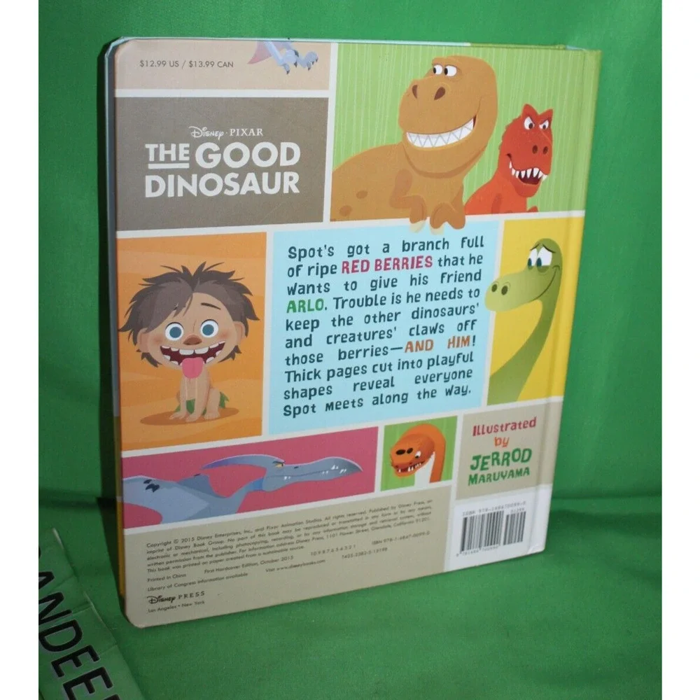 Disney Pixar The Good Dinosaur Kids Book A Berry For Arlo